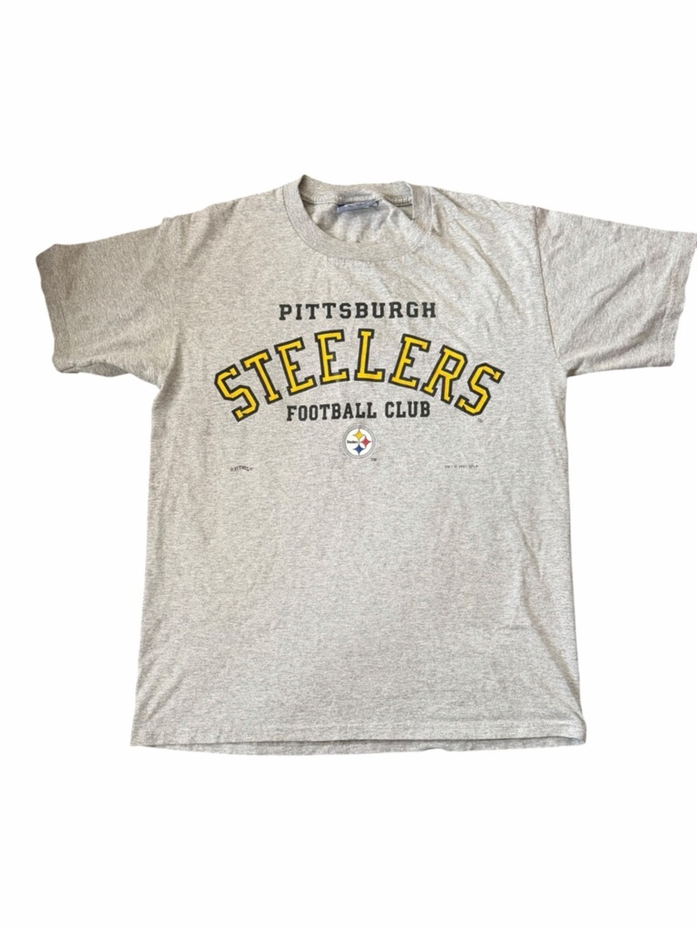 Lee Sport Vintage 1995 Steelers Graphic T Shirt Men’s Size Medium Gray Tee